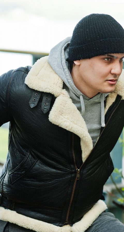 Men's Fur & Shearling Leather Jackets