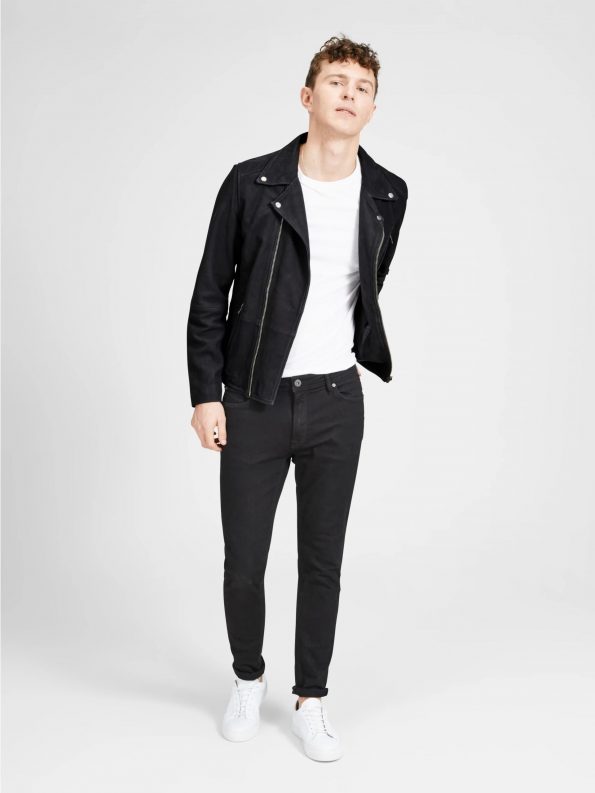 Stylish YORBAX Leather Jacket in uk for men