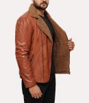 mens-biker-brown-shearling-jacket