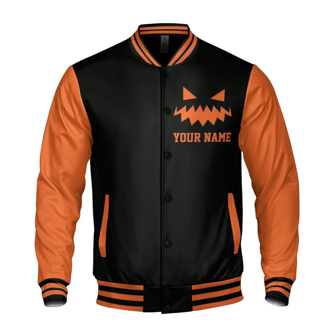 Custom Cosplay Pumpkin Halloween Week Orange Varsity By ASO