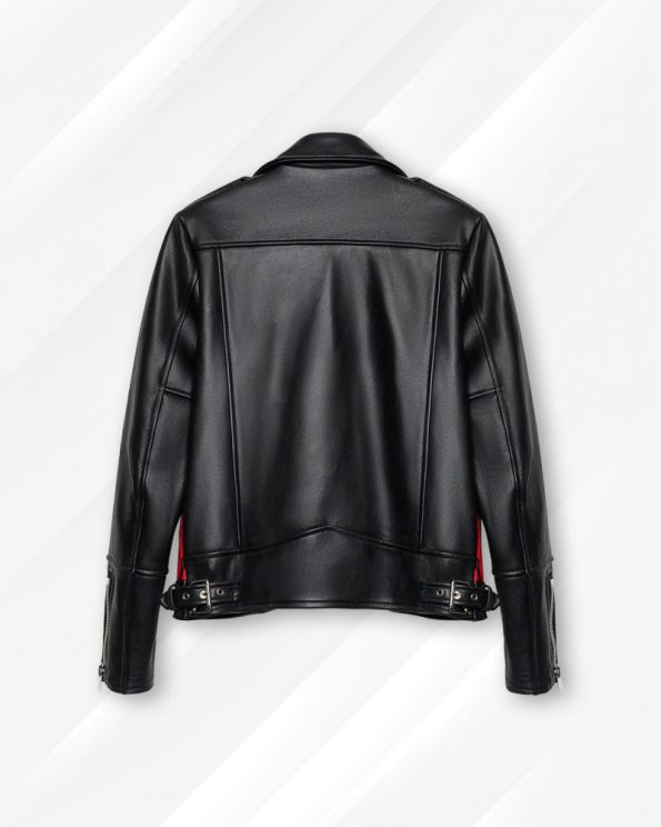 Daytona motorcycle jacket in red and black in United state market
