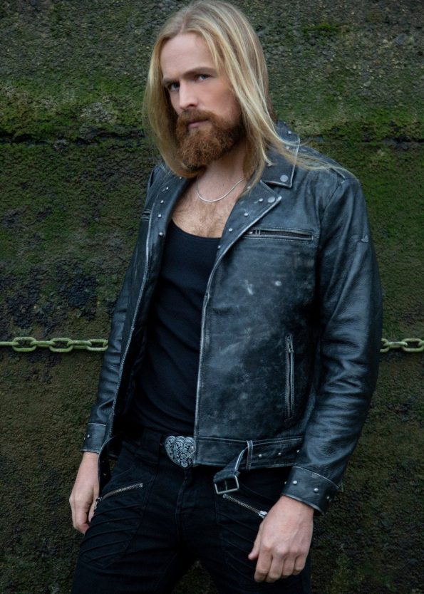 tunnel snakes stylish look leather jacket in usa for men