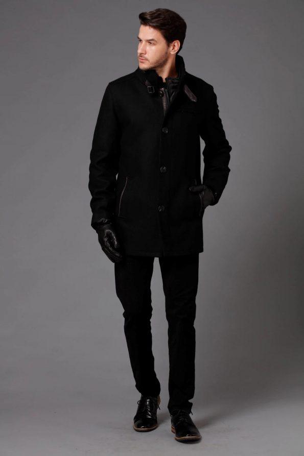 faux suede leather jacket