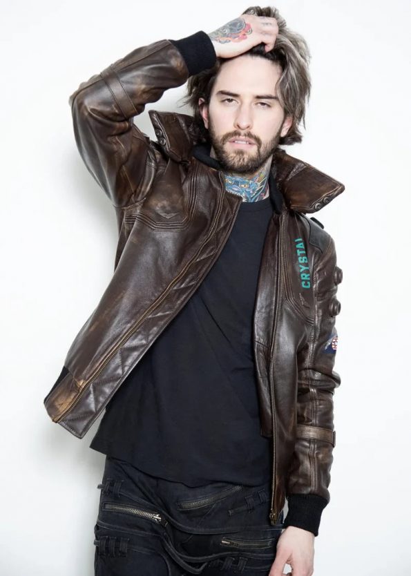 Unisex cyberpunk-inspired samurai jacket for streetwear in USA