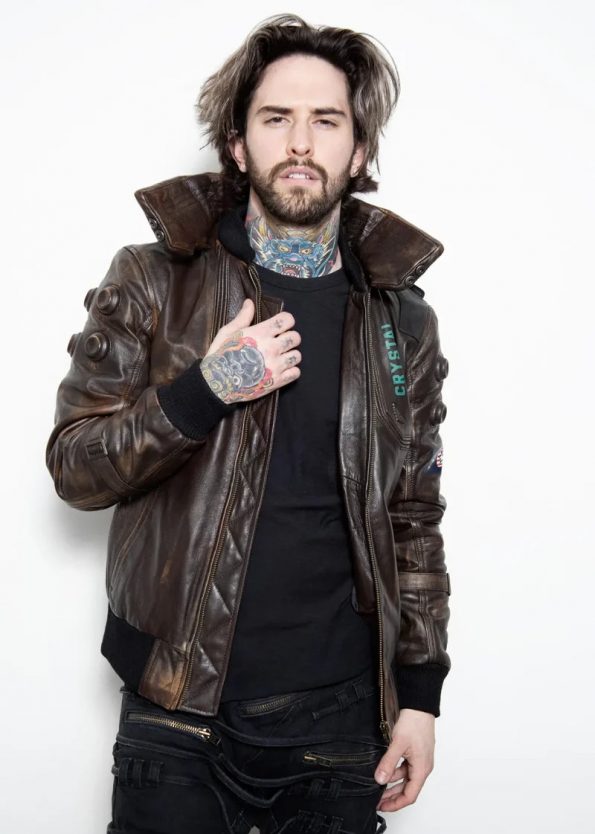 Stylish samurai jacket with cyberpunk aesthetic in USA