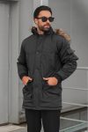Stylish imported parka coat with hood in USA