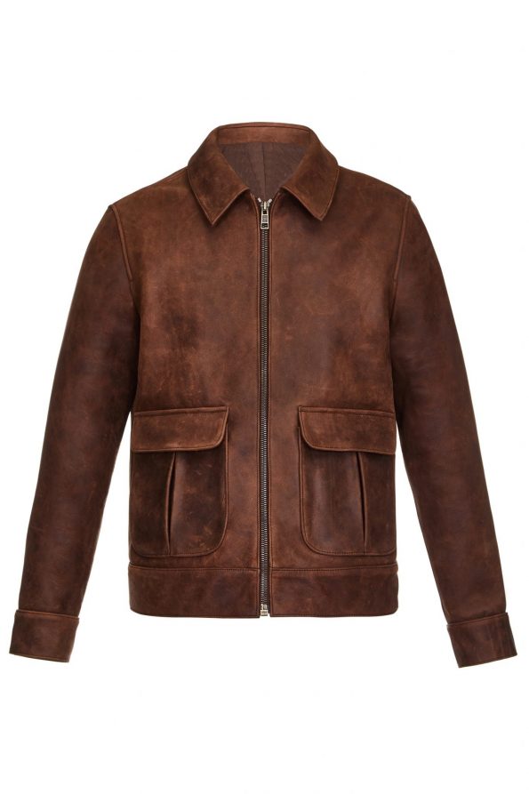 Men's Rugged and Characterful leather jacket
