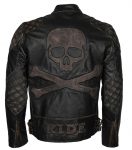 Men's Skull Vintage Handmade Jacket By ASO