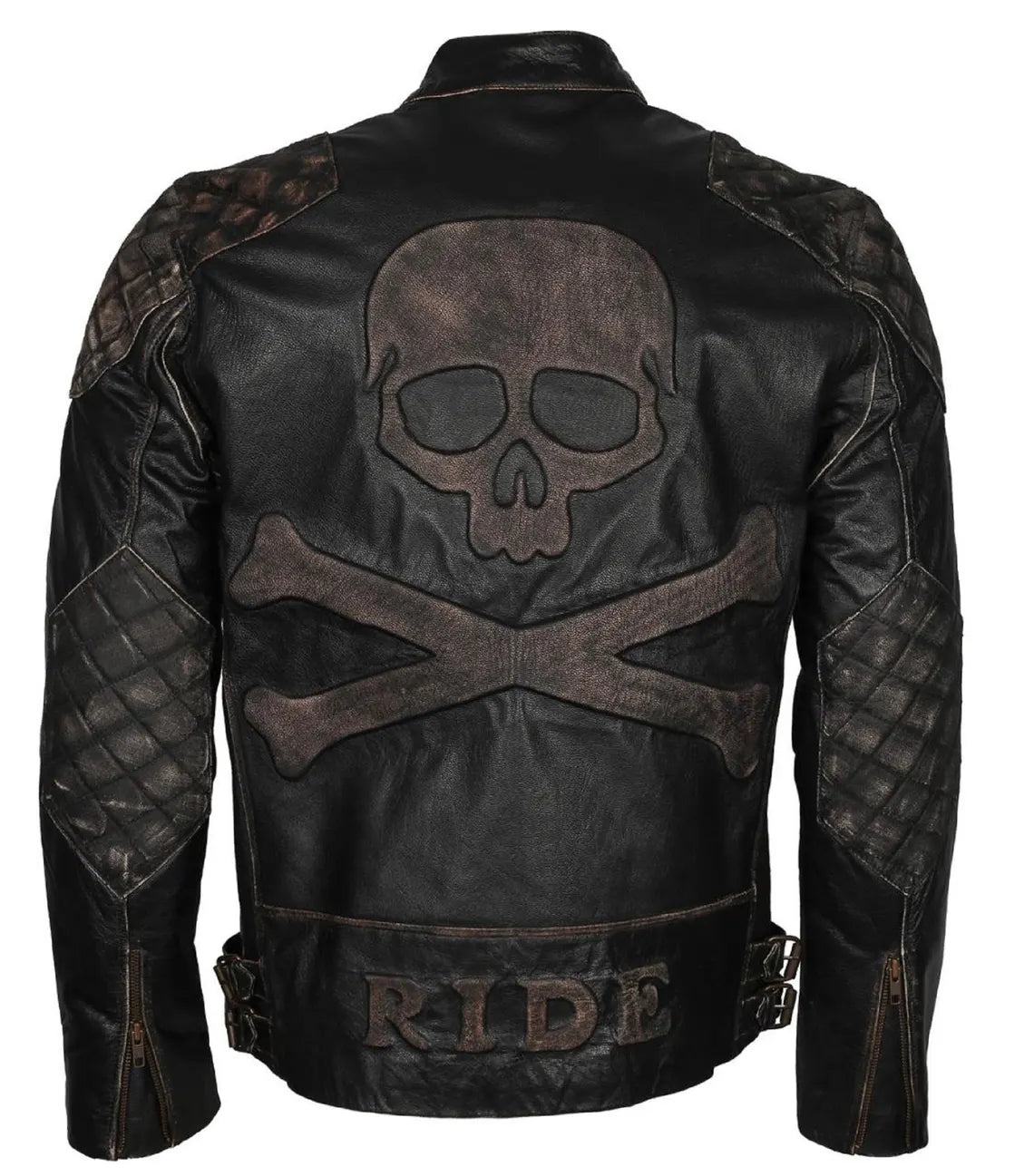 Men's Skull Vintage Handmade Jacket By ASO