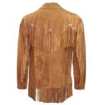 Mens-Native-American-Tan-Jacket