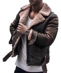 mens-wjm001-brown-belted-shearling-leather-jacket