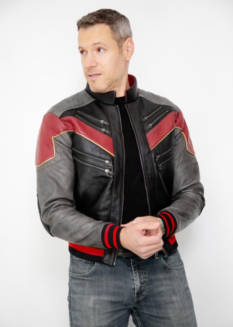 Spider-Verse themed jacket inspired by Miles Morales in USA