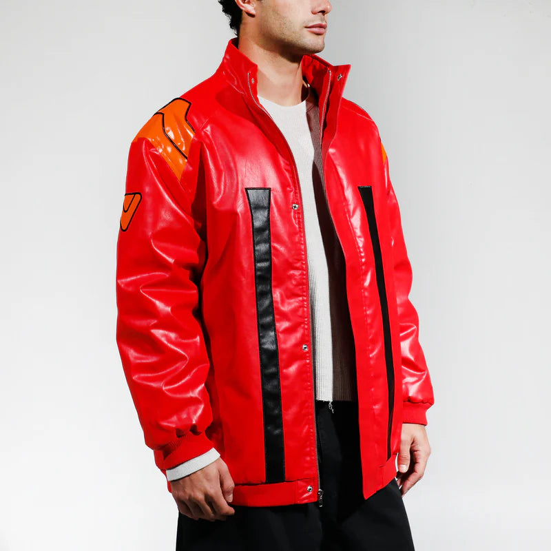 Misato racing jacket inspired by anime style in USA